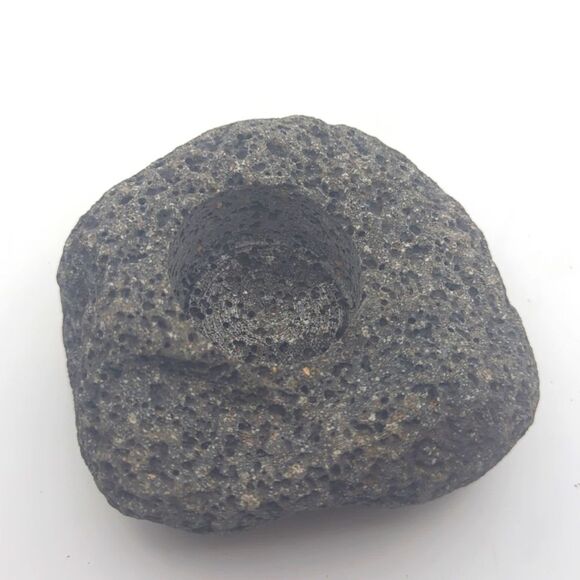 Icelandic Lava Votive Holder Islenskt Hraun. - Picture 3 of 4